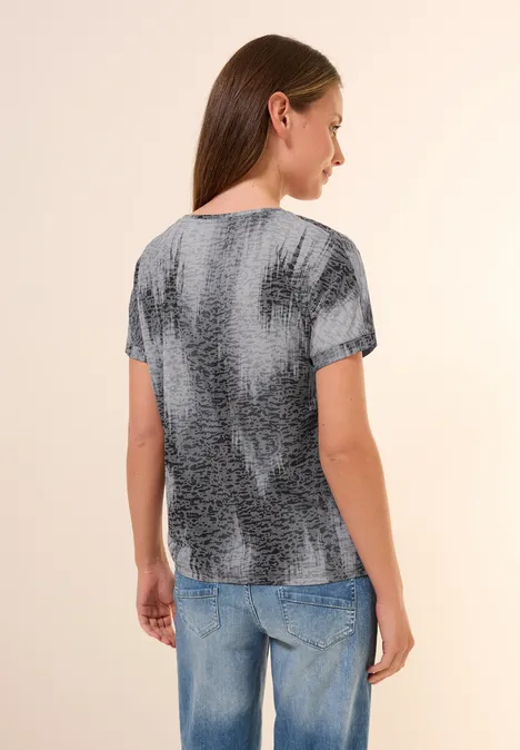 Ausbrenner-Shirt volcanic grey
