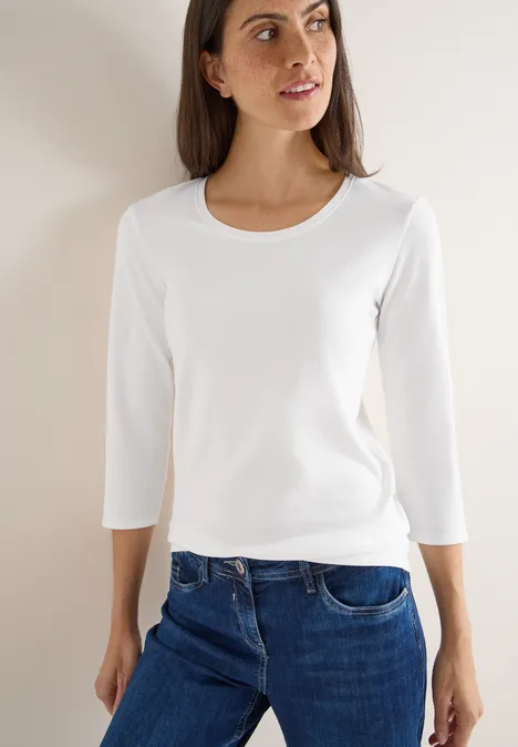 Basic Shirt vanilla white
