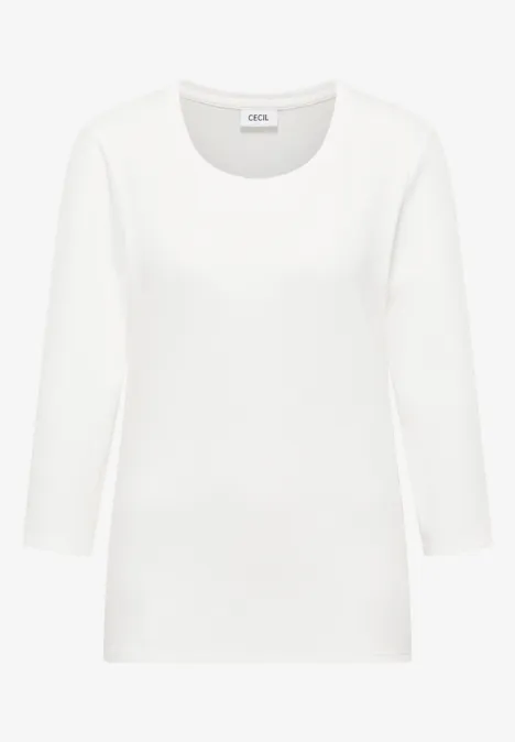 Basic Shirt vanilla white