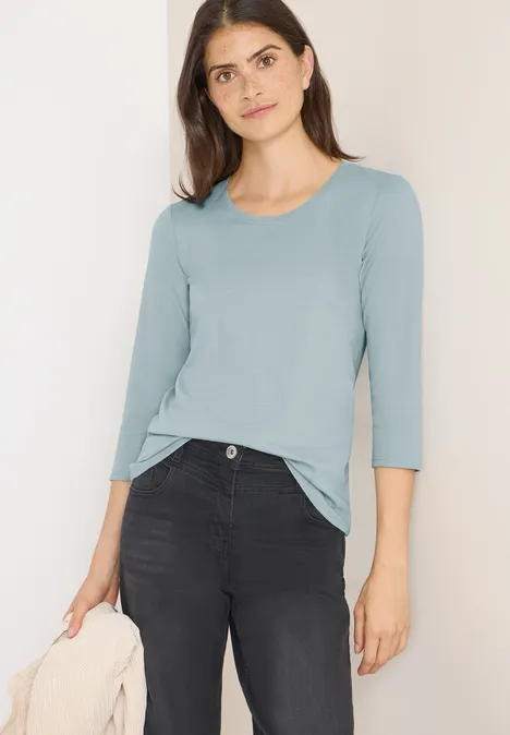 Basic Shirt light mint blue