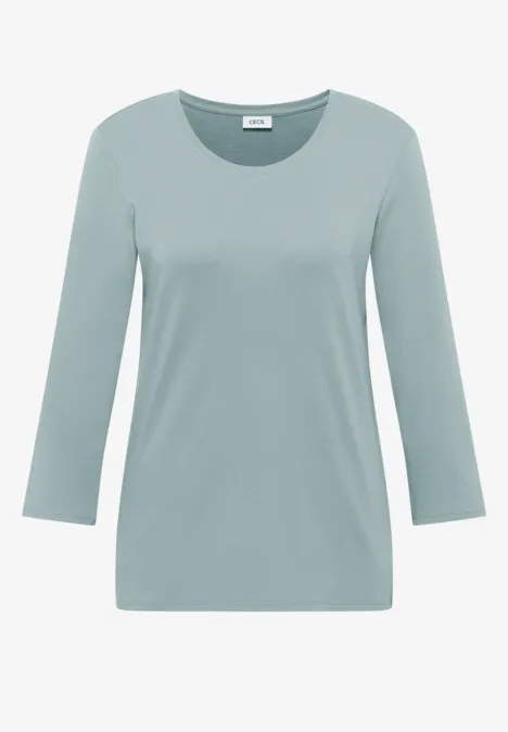 Basic Shirt light mint blue