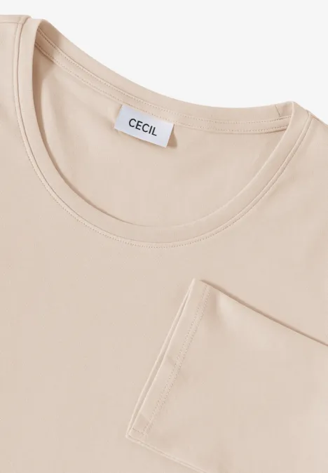 Basic Shirt oat milk beige