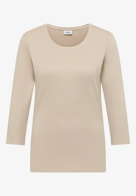 Basic Shirt grain beige