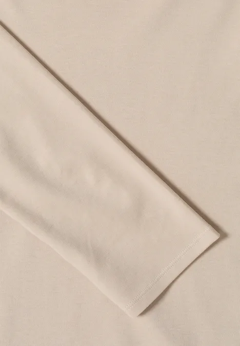 T-shirt de base grain beige