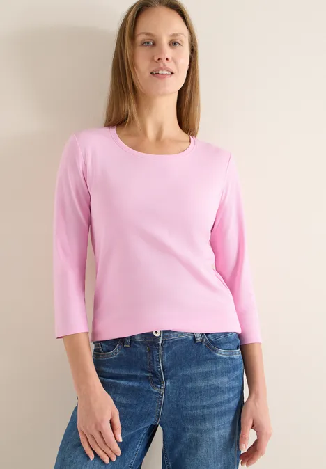 T-shirt de base light blush rose