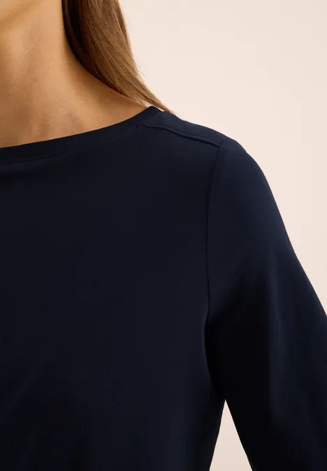 T-shirt en couleur unie urban dark blue