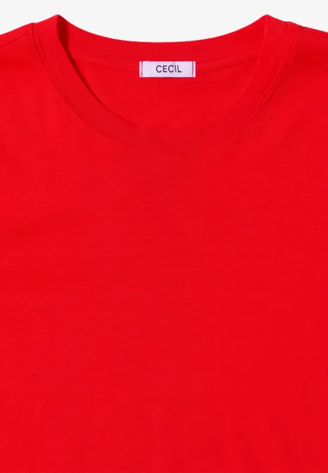 Basic Rundhalsshirt pumpkin orange Basic Rundhalsshirt pumpkin orange