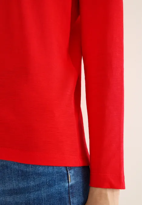 Basic Rundhalsshirt pumpkin orange Basic Rundhalsshirt pumpkin orange