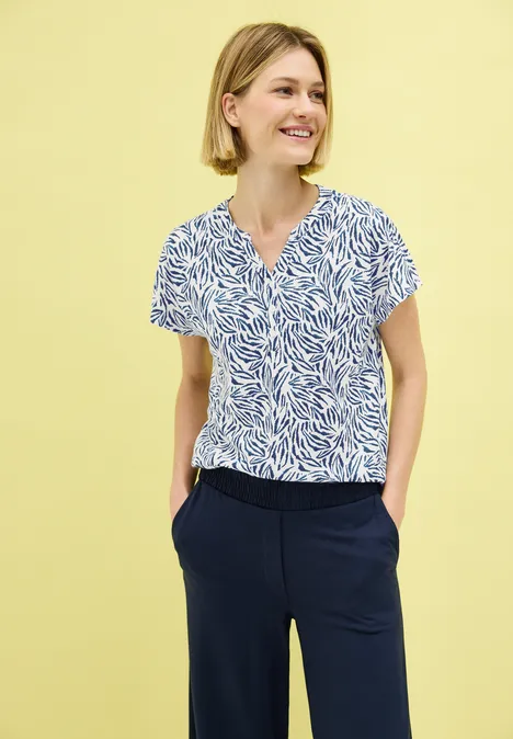 Shirt im Tunika-Look vanilla white