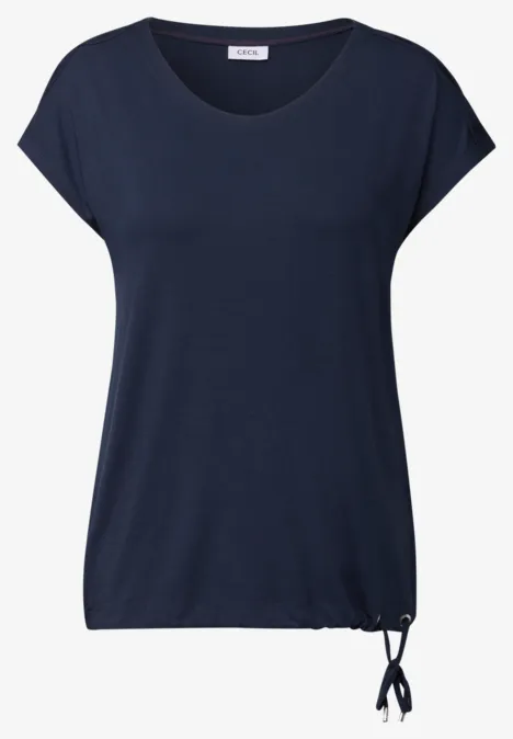 Shirt mit Cut-Out Details urban navy blue