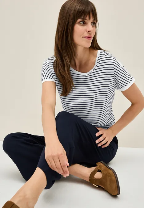 Gestreiftes Shirt urban navy blue