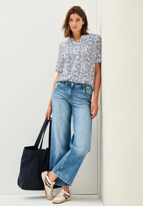 Shirt im Tunika-Look vanilla white