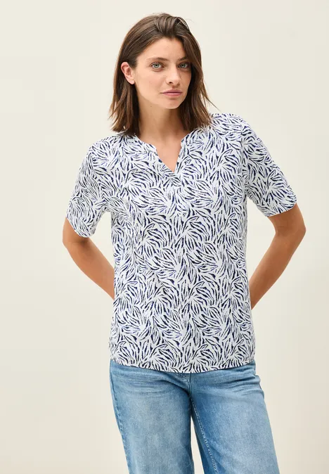 Shirt im Tunika-Look vanilla white