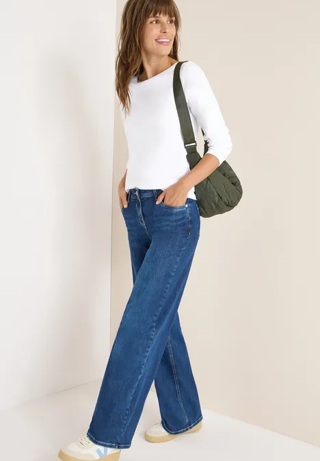 Shirt met boothals White Shirt met boothals White