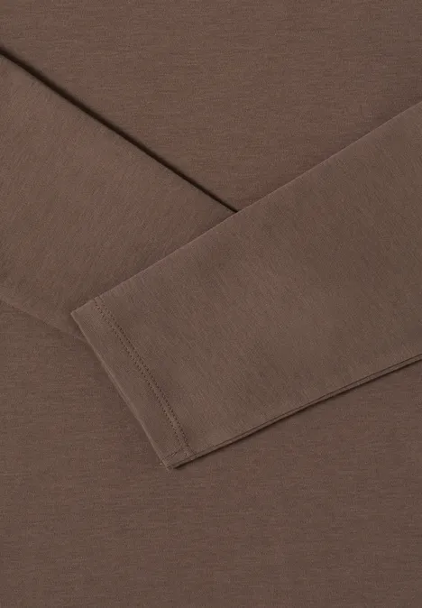 T-shirt avec encolure en U null