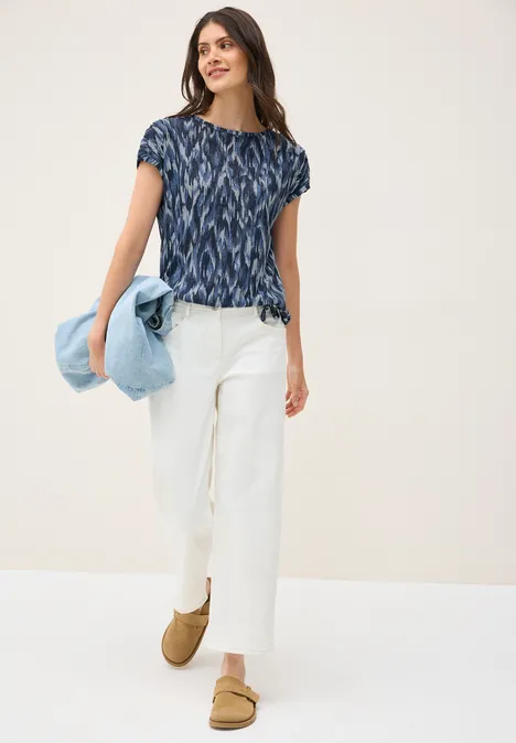 Shirt im Ausbrenner-Look urban navy blue
