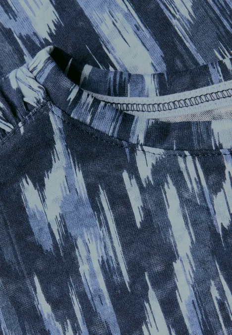 Shirt im Ausbrenner-Look urban navy blue