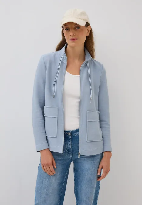 Leichte Ottoman Jacke mountain blue