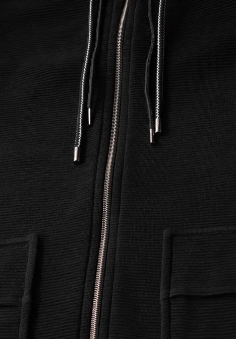 Leichte Ottoman Jacke Black
