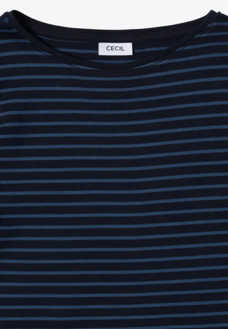 Gestreiftes Shirt urban dark blue Gestreiftes Shirt urban dark blue