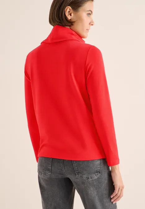 Shirt mit großem Kragen pumpkin orange Shirt mit großem Kragen pumpkin orange