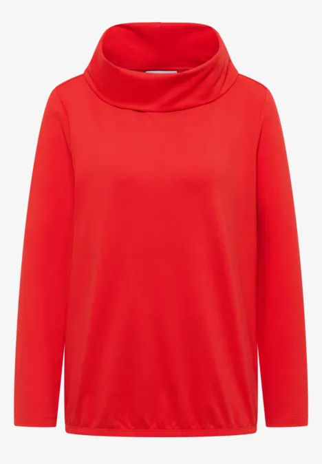 Shirt mit großem Kragen pumpkin orange Shirt mit großem Kragen pumpkin orange