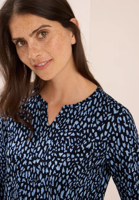 Shirt im Tunika-Look urban dark blue