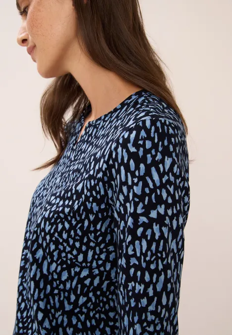 Shirt im Tunika-Look urban dark blue
