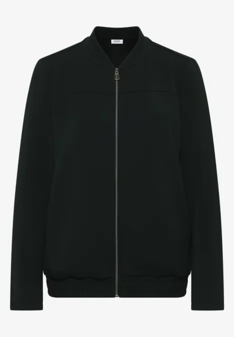 Leichte Jacke ink green