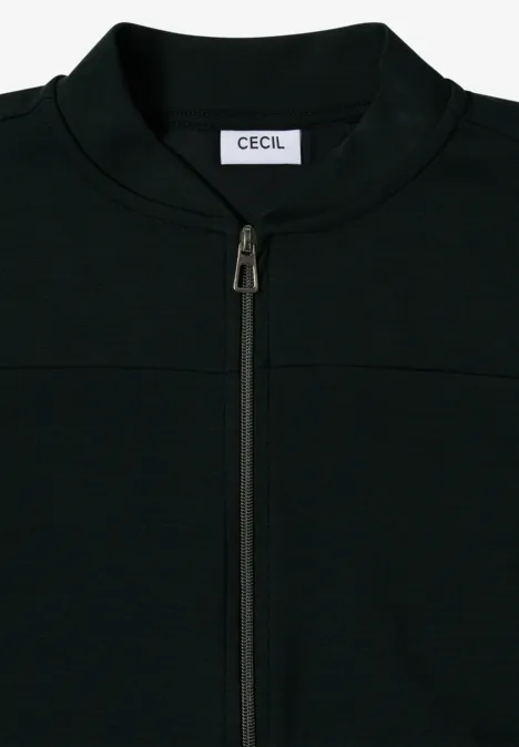 Leichte Jacke ink green
