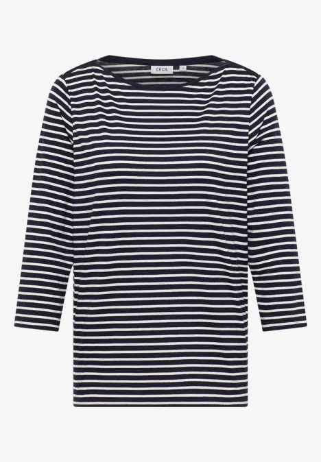 Gestreiftes Shirt urban dark blue