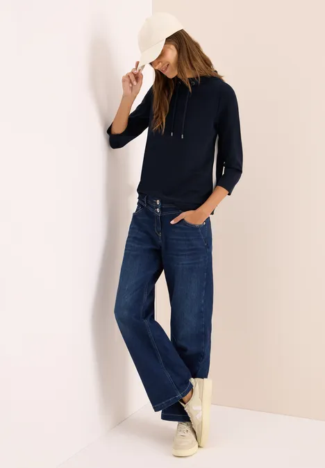 Shirt met gallonstrepen urban dark blue