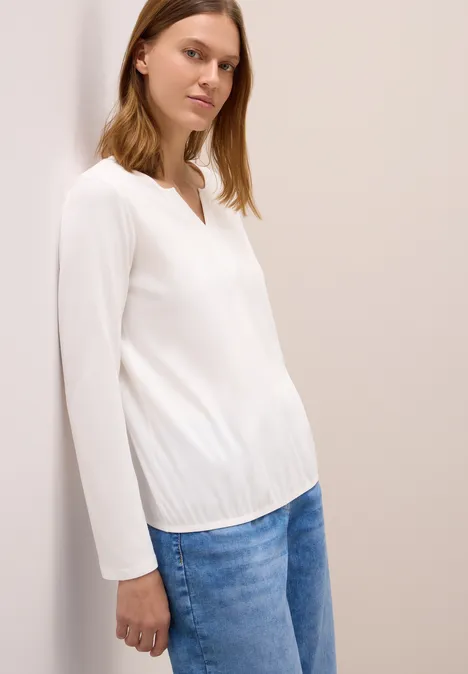 Shirt vanilla white