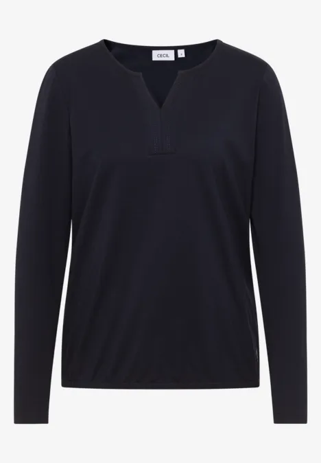 Shirt im Tunika-Look urban dark blue