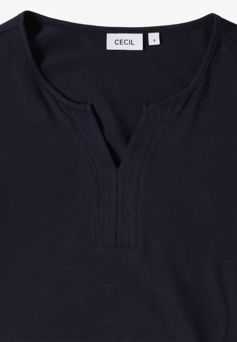 T-shirt au look tunique urban dark blue