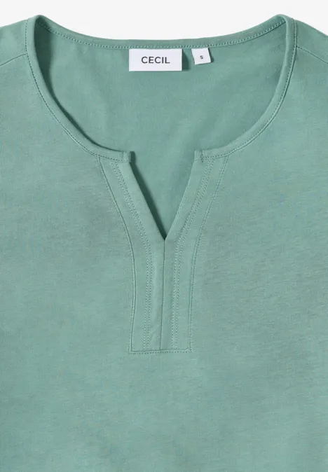 Shirt im Tunika-Look jewel green