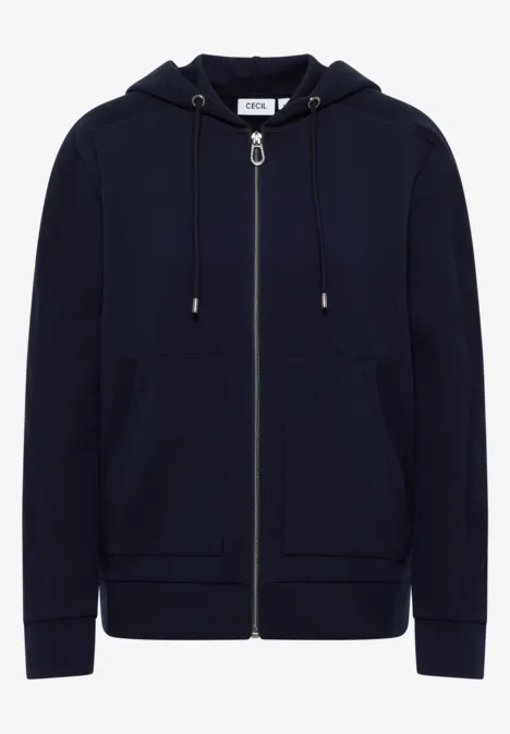 Jacke mit Rippstreifen urban dark blue