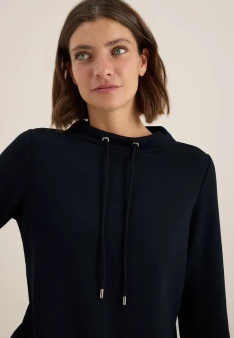 Funnel Neck Shirt urban dark blue