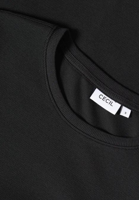 Basic Ripp T-Shirt Black