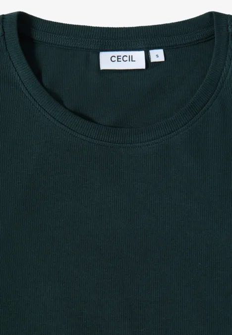 Basic Ripp T-Shirt ink green