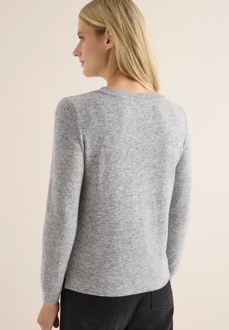 T-shirt douillet flint grey melange
