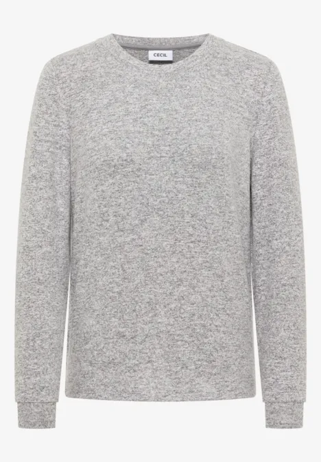 T-shirt douillet flint grey melange