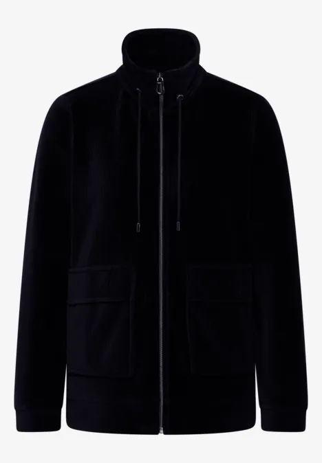 Leichte Cordjacke urban dark blue