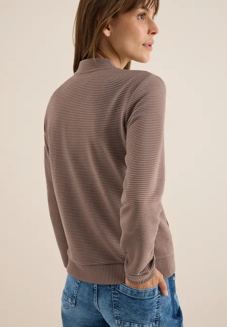 Ottomaans blouson cocoa taupe