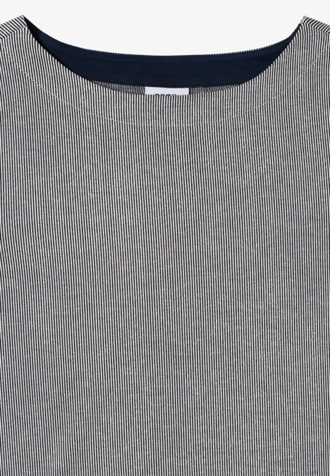 Gestreiftes Shirt universal blue