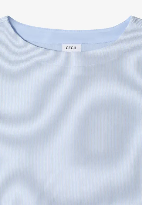 Gestreiftes Shirt cloud blue