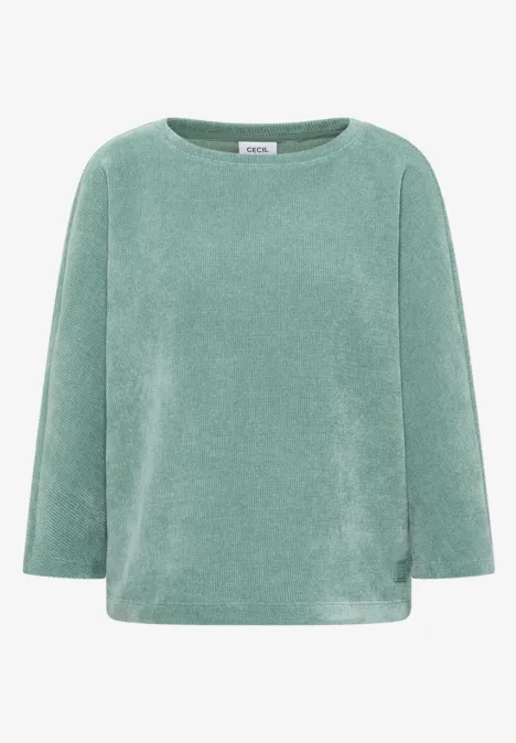 Cordshirt jewel green