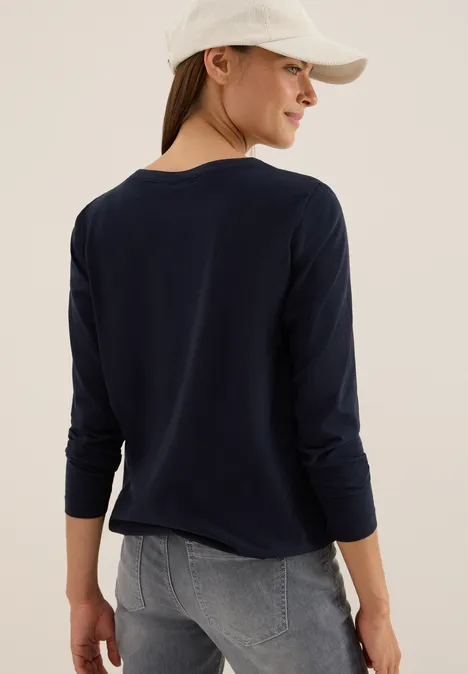 Shirt im Tunika-Look urban dark blue