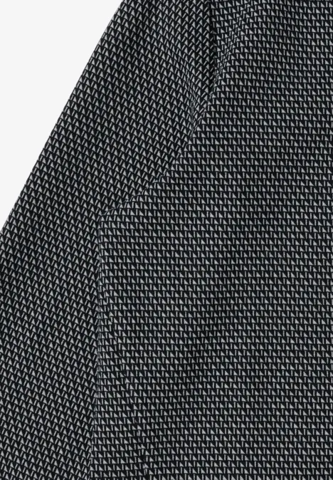 Minimal jacquard shirt urban dark blue