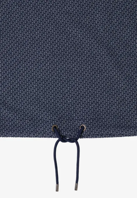 Two-Tone Strukturpullover urban dark blue